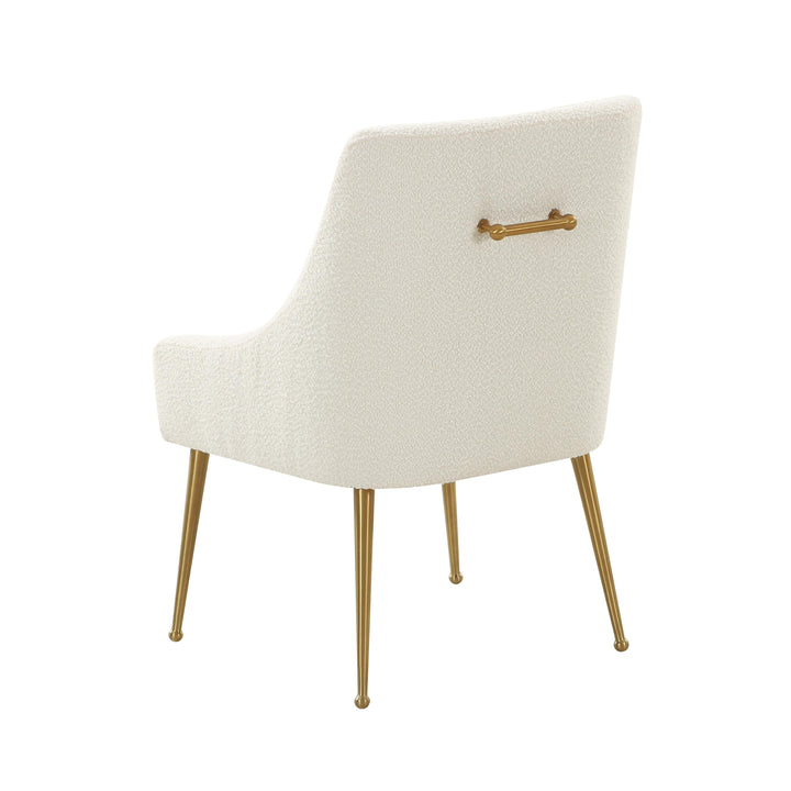SwayLiving Beatrix Cream Boucle Side Chair DINING CHAIRS