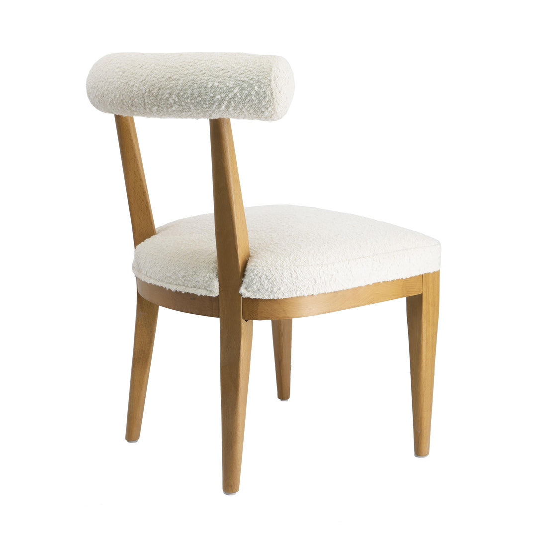 SwayLiving Palla Cream Boucle Dining Chair - Set of 2 DINING CHAIRS