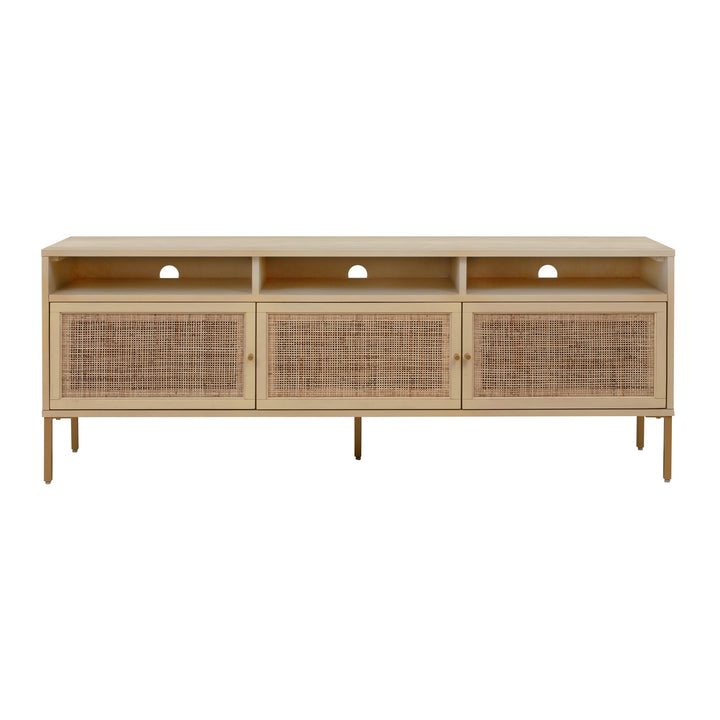 SwayLiving Sierra Buttermilk Media Console MEDIA + TV STANDS