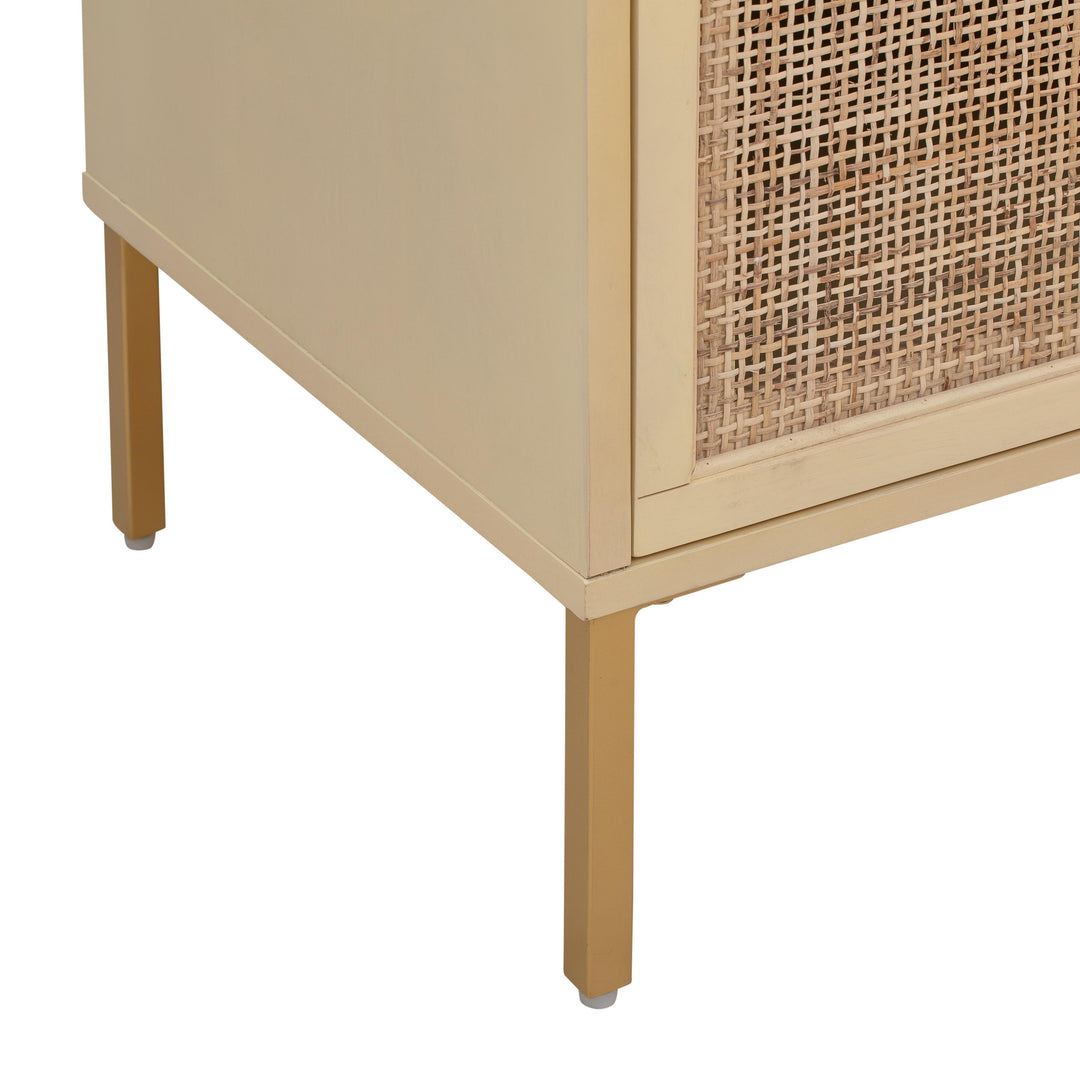 SwayLiving Sierra Buttermilk Media Console MEDIA + TV STANDS
