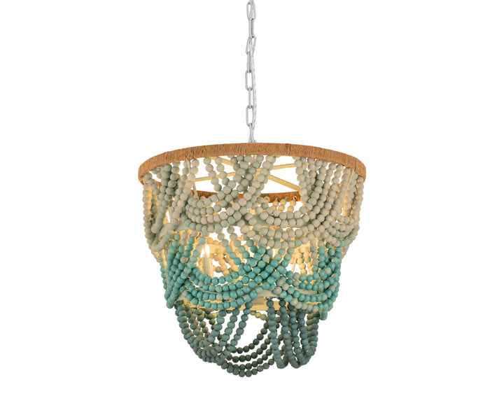 SwayLiving Jade Beaded Chandelier CHANDELIERS