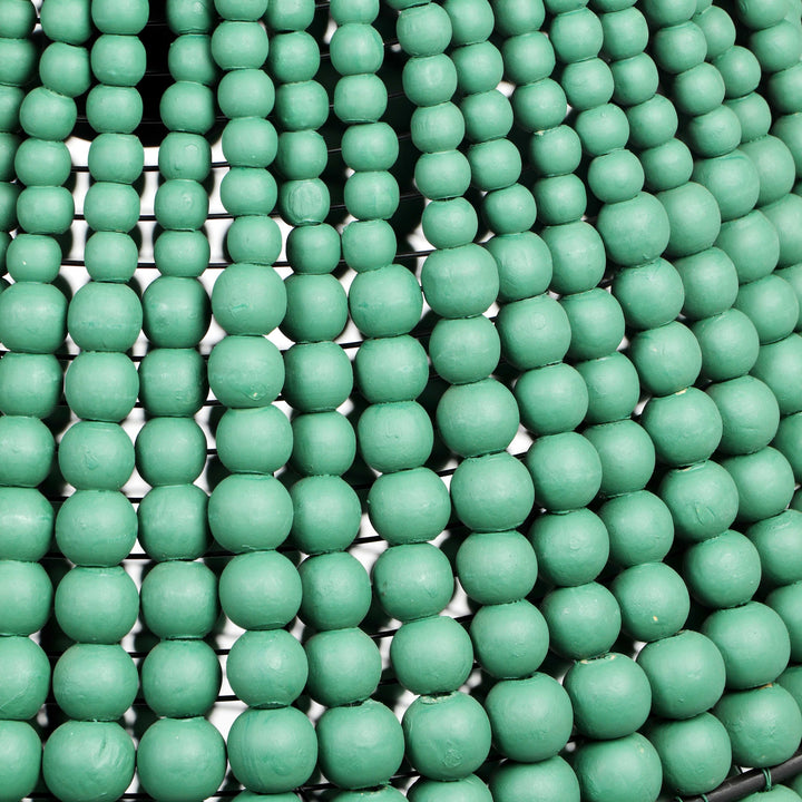 SwayLiving Palani Green Wooden Bead Chandelier CHANDELIERS