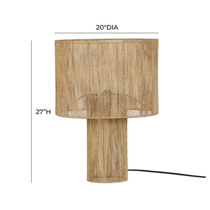 SwayLiving Hope Natural Large Table Lamp TABLE LAMPS