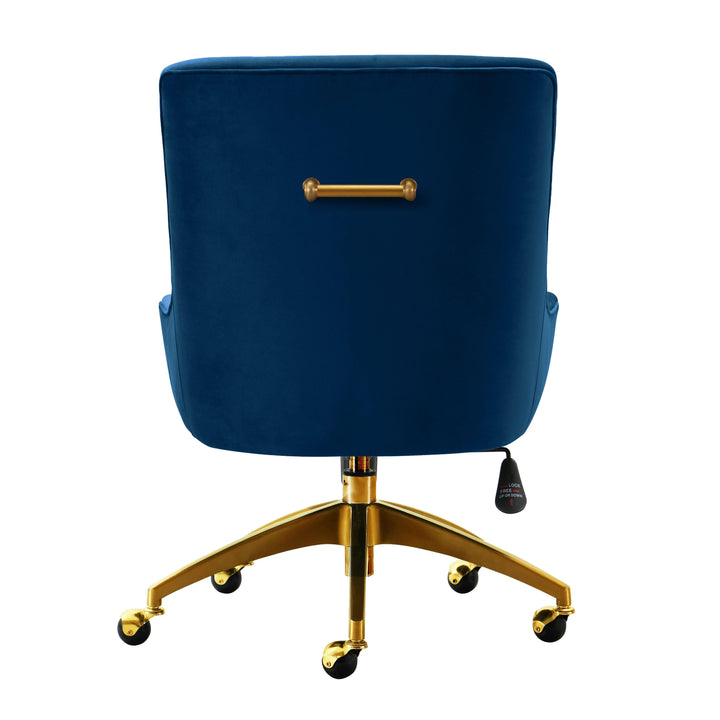 SwayLiving Beatrix Navy Office Swivel Chair ACCENT + LOUNGE CHAIRS