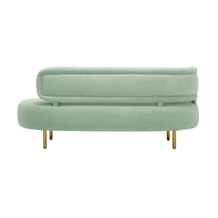 SwayLiving Tischa Mint Green Velvet Sofa SOFAS + SECTIONALS