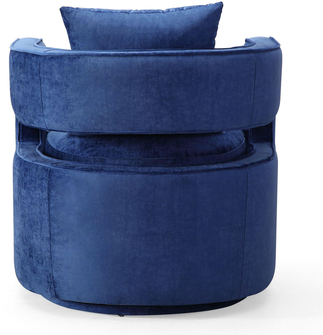 SwayLiving Kennedy Navy Swivel Chair ACCENT + LOUNGE CHAIRS