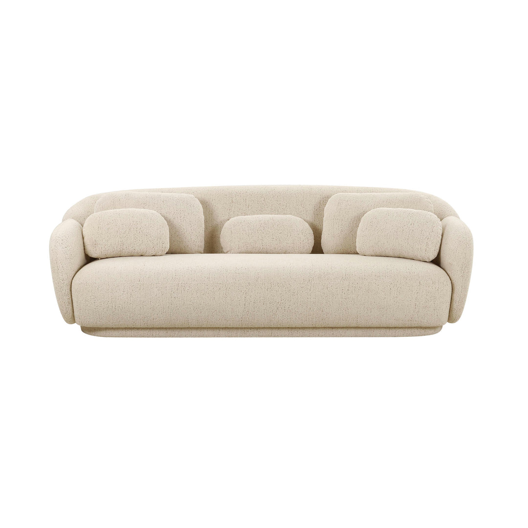 SwayLiving Misty Cream Boucle Sofa SOFAS + SECTIONALS
