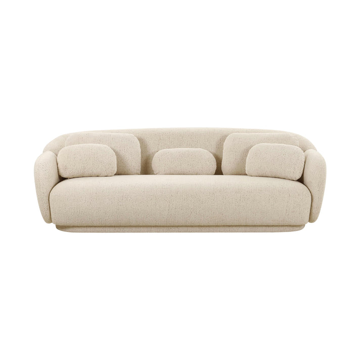 SwayLiving Misty Cream Boucle Sofa SOFAS + SECTIONALS