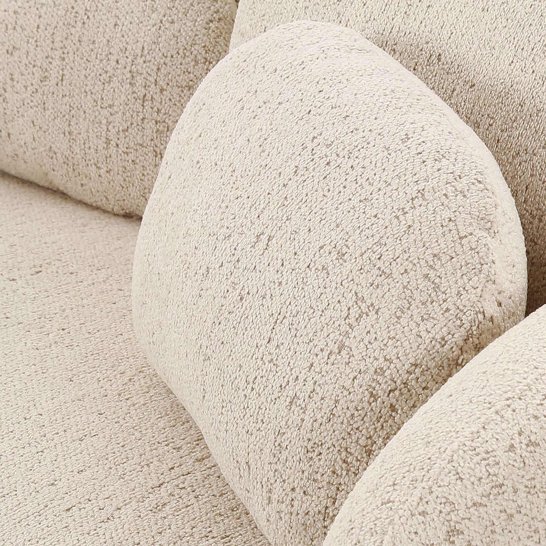 SwayLiving Misty Cream Boucle Sofa SOFAS + SECTIONALS