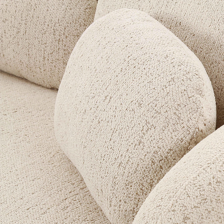 SwayLiving Misty Cream Boucle Sofa SOFAS + SECTIONALS