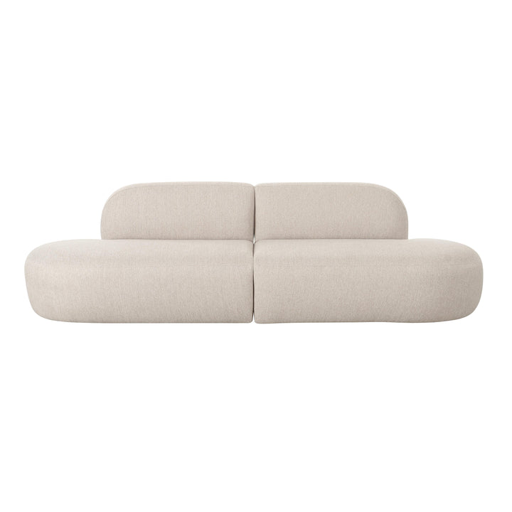 SwayLiving Broohah Beige Linen Sofa SOFAS + SECTIONALS