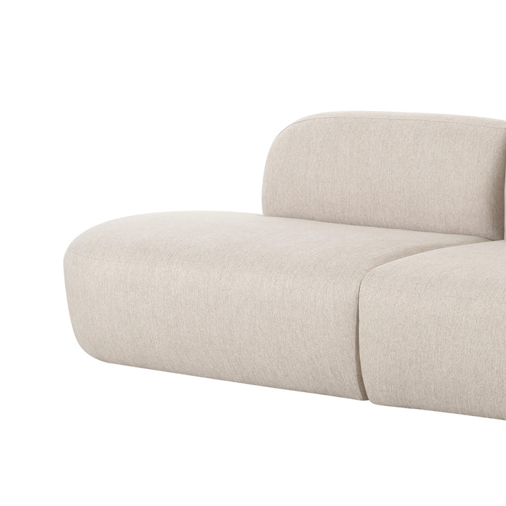 SwayLiving Broohah Beige Linen Sofa SOFAS + SECTIONALS