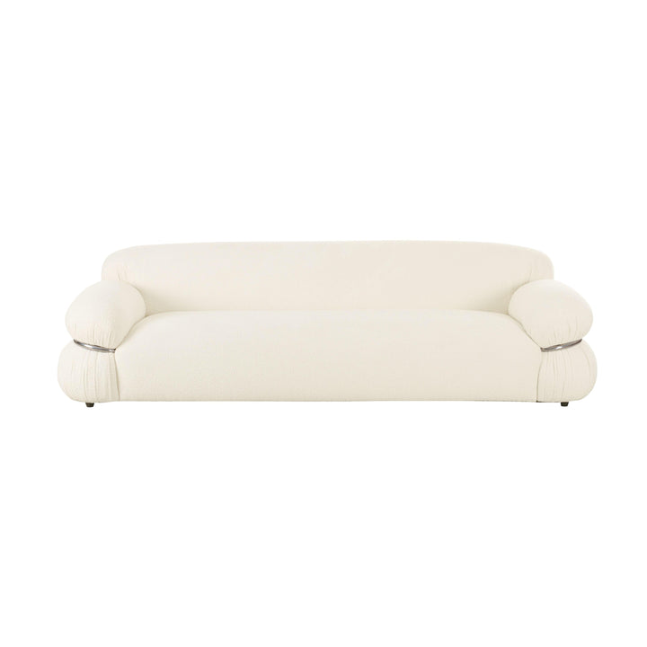 SwayLiving Leyla Cream Boucle Sofa SOFAS + SECTIONALS