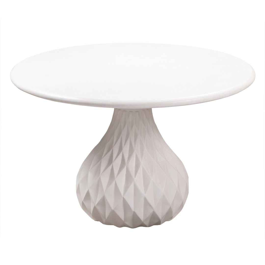 SwayLiving Tulum Ivory Concrete Dining Table OUTDOOR DINING TABLES