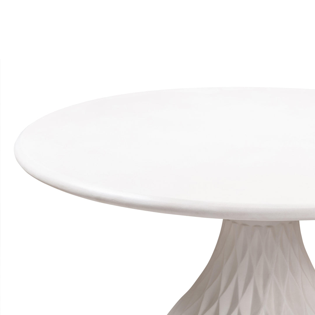 SwayLiving Tulum Ivory Concrete Dining Table OUTDOOR DINING TABLES