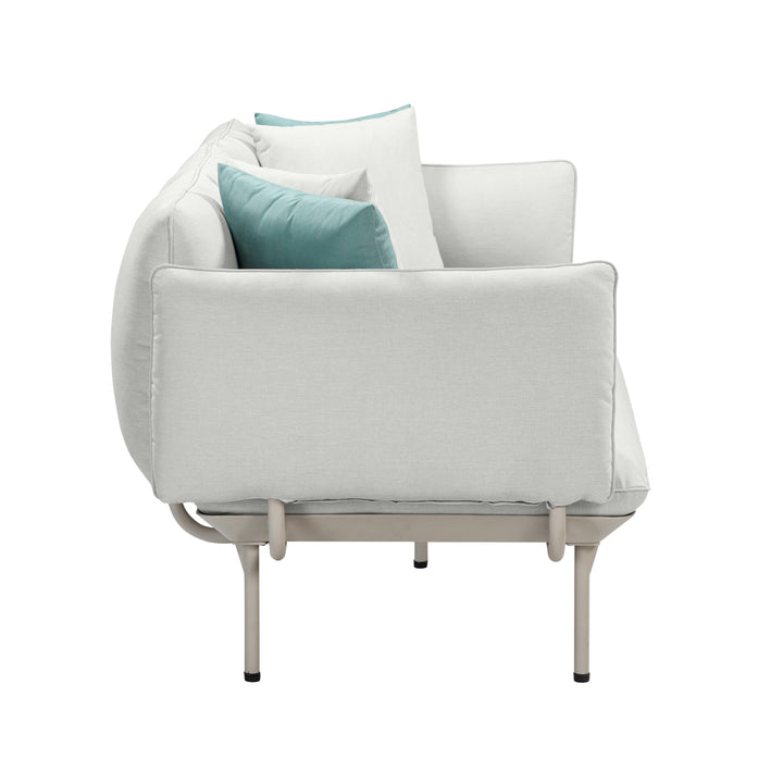 SwayLiving Katti Light Grey Outdoor Sofa OUTDOOR SOFAS + SECTIONALS