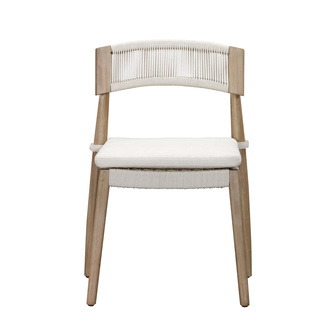 SwayLiving Gata Cream Outdoor Dining Chair - Set of 2 OUTDOOR DINING CHAIRS