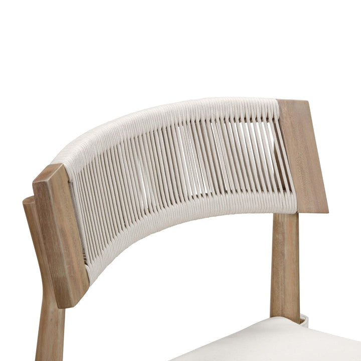 SwayLiving Gata Cream Outdoor Dining Chair - Set of 2 OUTDOOR DINING CHAIRS
