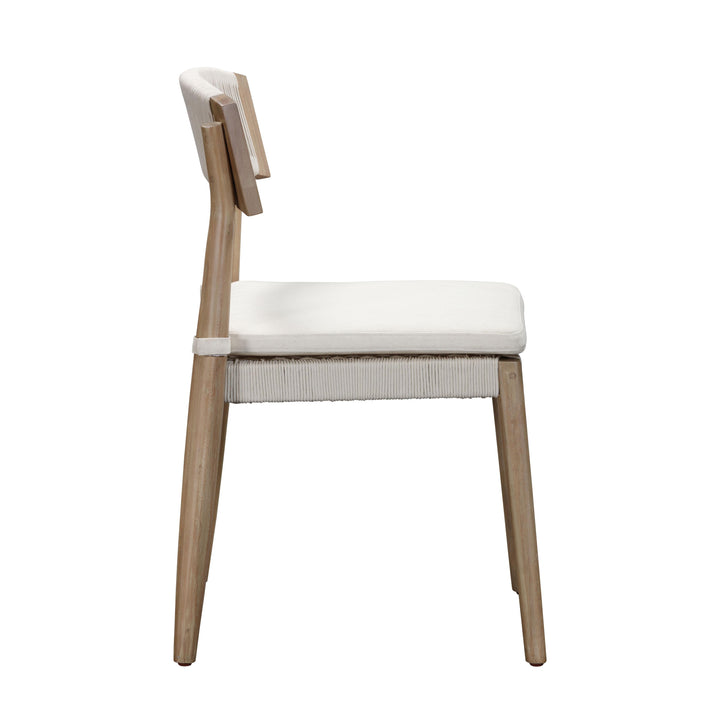 SwayLiving Gata Cream Outdoor Dining Chair - Set of 2 OUTDOOR DINING CHAIRS