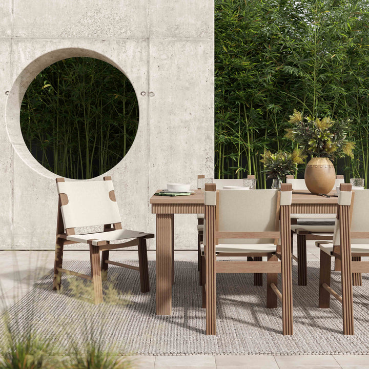 SwayLiving Cassie Cream Outdoor Dining Chair - Set of 2 OUTDOOR DINING CHAIRS