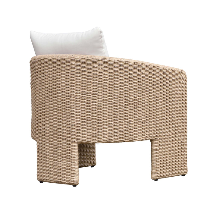 SwayLiving Alexa Cream Outdoor Armchair OUTDOOR CHAISE LOUNGES