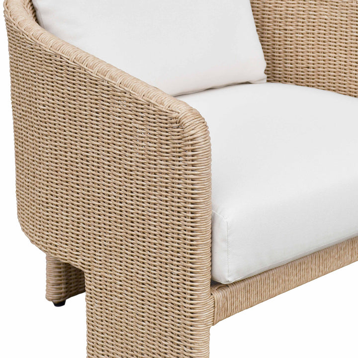 SwayLiving Alexa Cream Outdoor Armchair OUTDOOR CHAISE LOUNGES