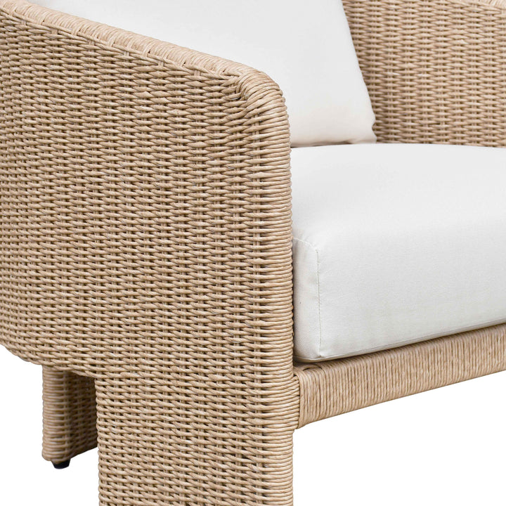 SwayLiving Alexa Cream Outdoor Armchair OUTDOOR CHAISE LOUNGES