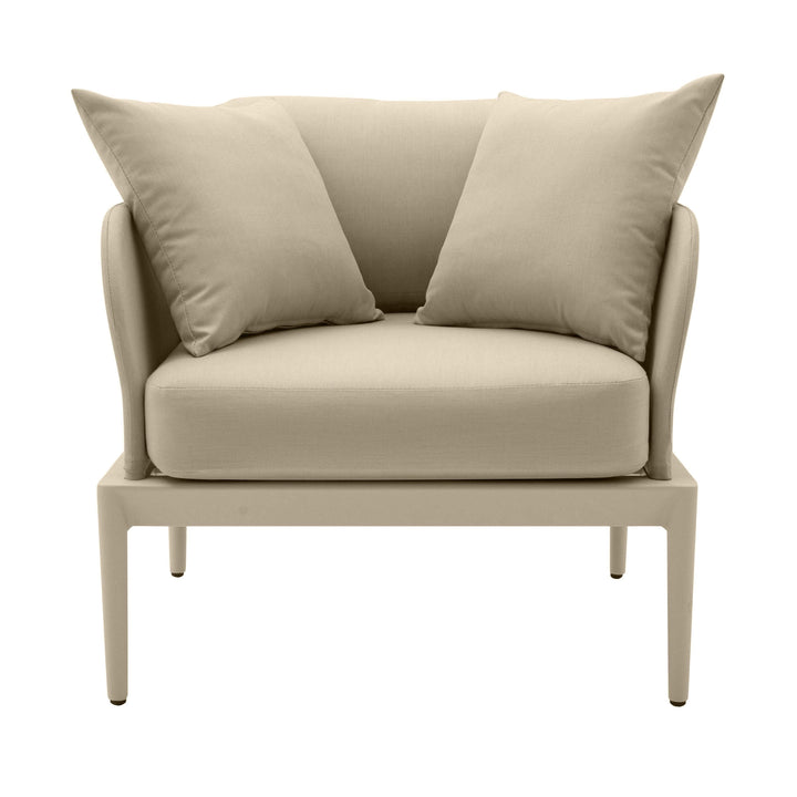 SwayLiving Kapri Taupe Outdoor Armchair OUTDOOR CHAISE LOUNGES