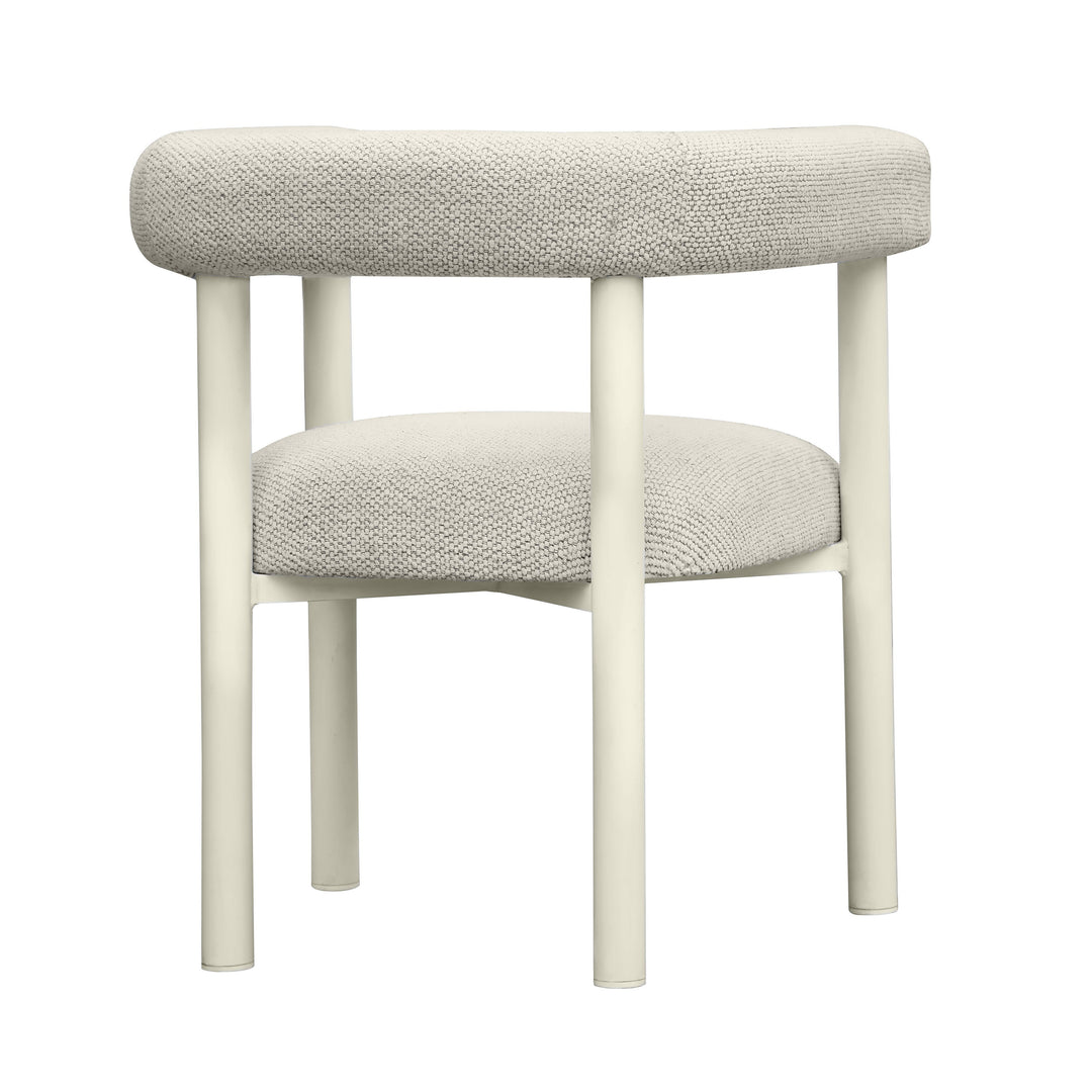SwayLiving Jackie Cream Outdoor Textured Dining Chair - Set of 2 OUTDOOR DINING CHAIRS