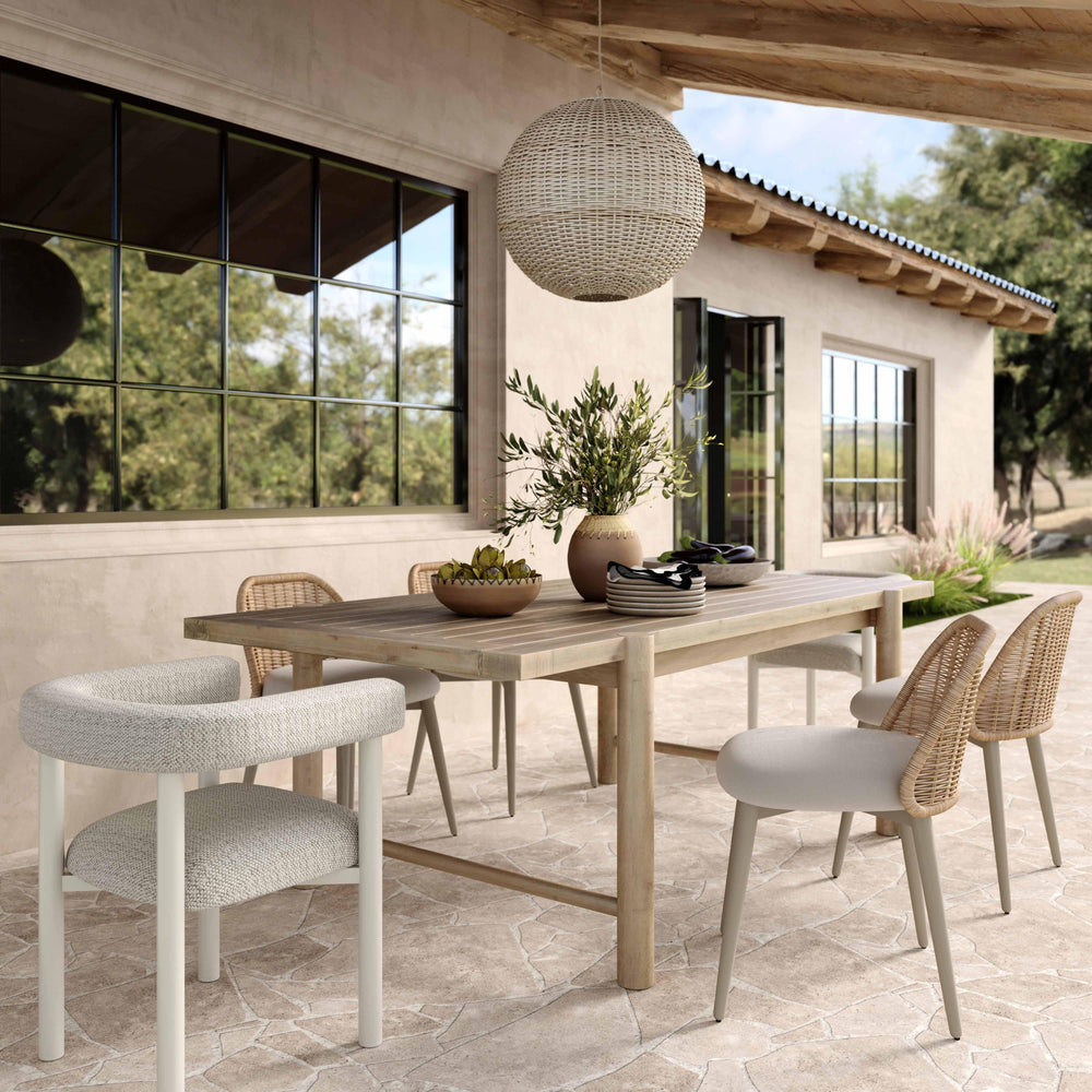 SwayLiving Alexa Cream Outdoor Dining Chair - Set of 2 OUTDOOR DINING CHAIRS