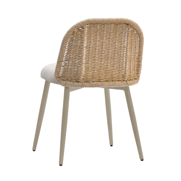 SwayLiving Alexa Cream Outdoor Dining Chair - Set of 2 OUTDOOR DINING CHAIRS