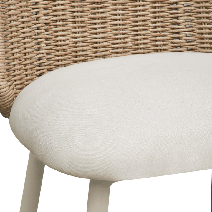 SwayLiving Alexa Cream Outdoor Dining Chair - Set of 2 OUTDOOR DINING CHAIRS