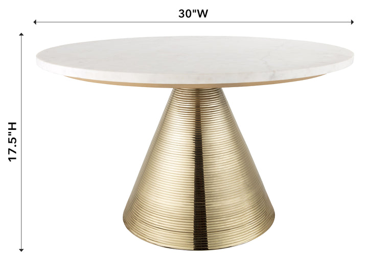 SwayLiving Tempo Marble Coffee Table COFFEE TABLES