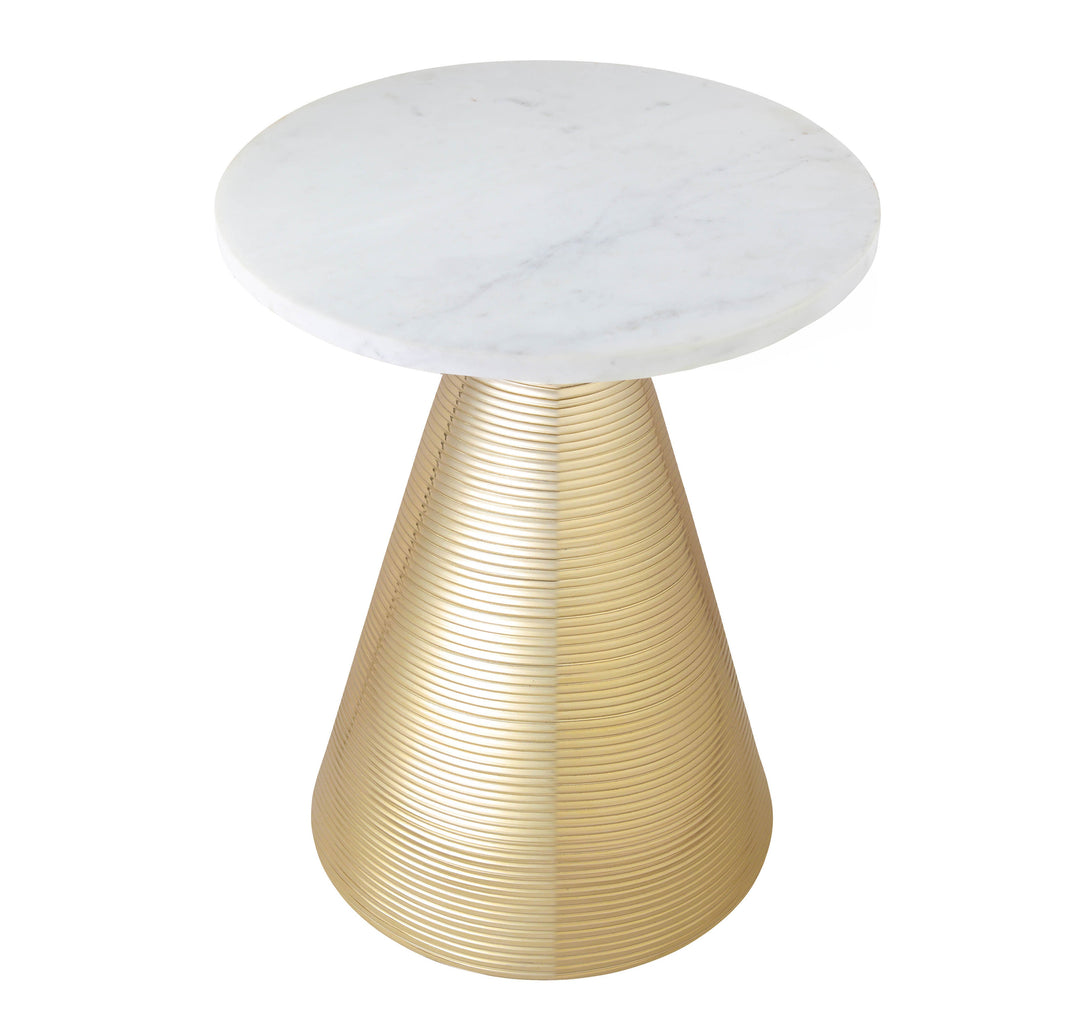 SwayLiving Tempo Marble Side Table ACCENT TABLES