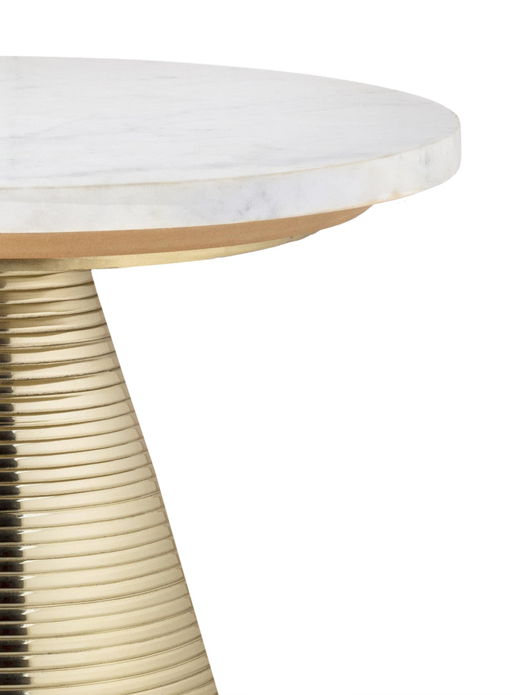 SwayLiving Tempo Marble Side Table ACCENT TABLES