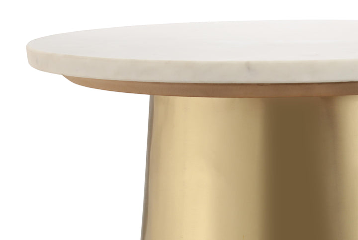 SwayLiving Bleeker Marble Side Table ACCENT TABLES