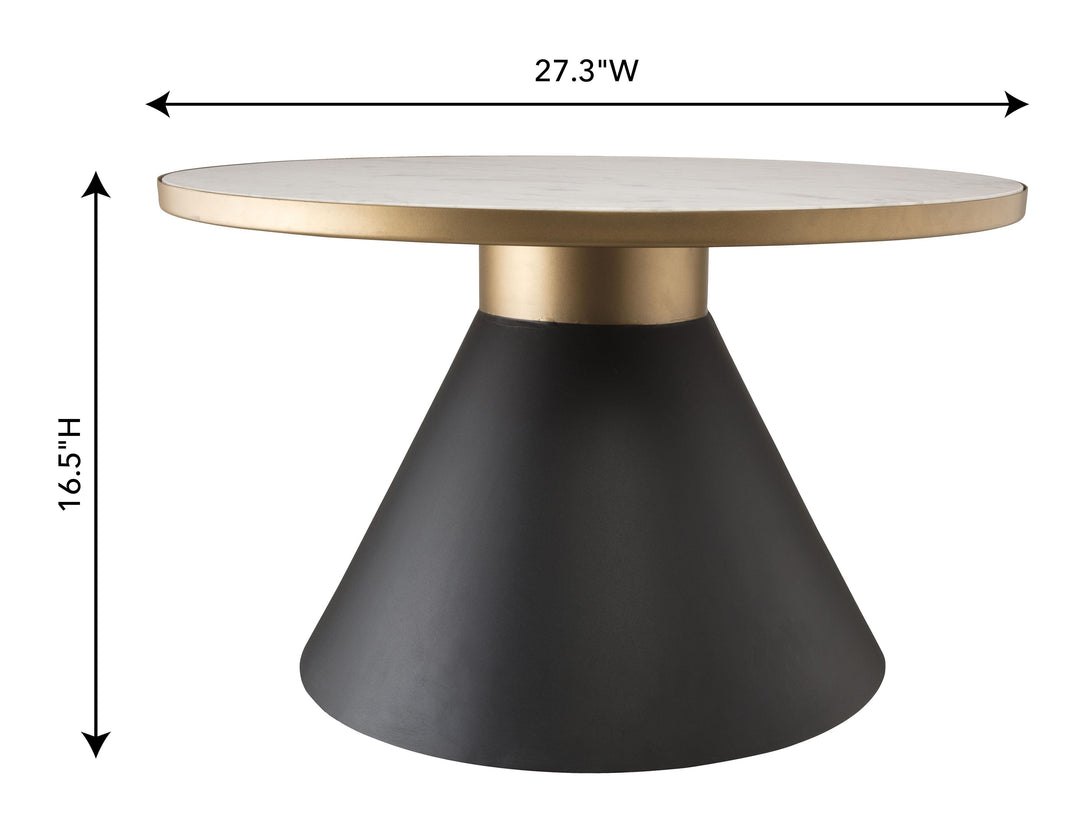 SwayLiving Richard Marble Coffee Table COFFEE TABLES