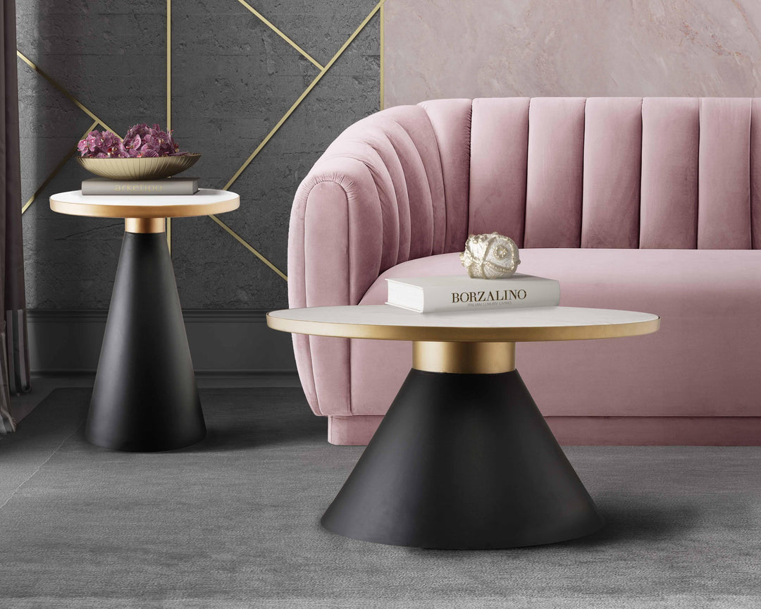 SwayLiving Richard Marble Coffee Table COFFEE TABLES
