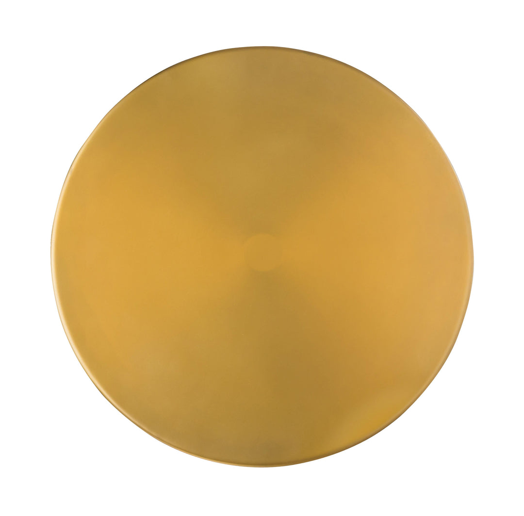 SwayLiving Bubble Glass/Brass Side Table ACCENT TABLES