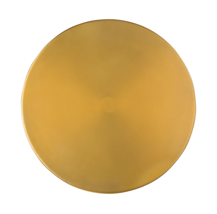 SwayLiving Bubble Glass/Brass Side Table ACCENT TABLES