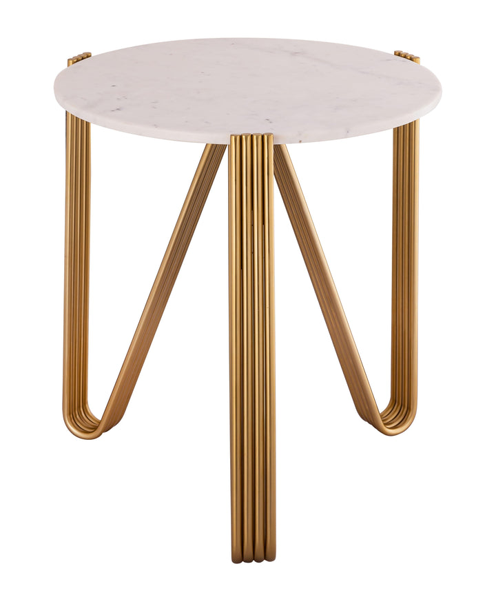 SwayLiving Aya Marble Side Table ACCENT TABLES