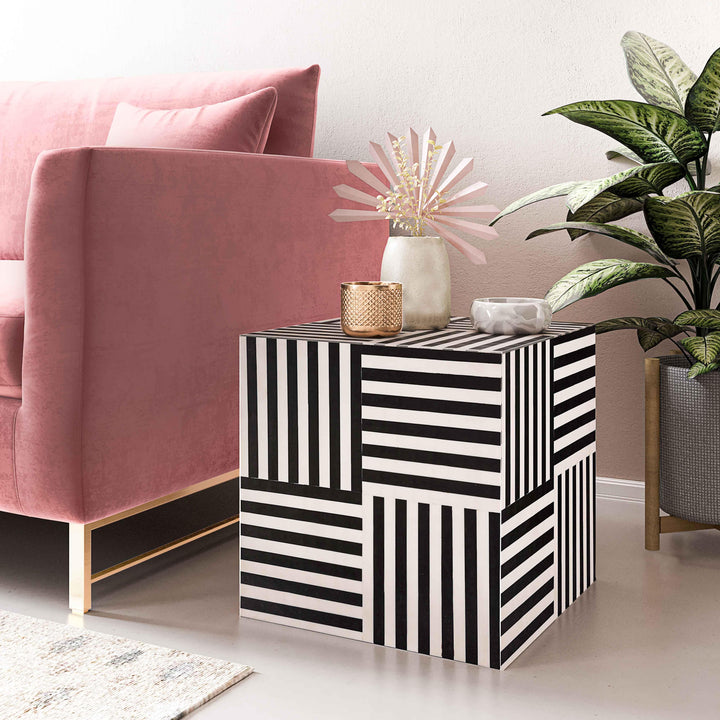 SwayLiving Cube Side Table ACCENT TABLES