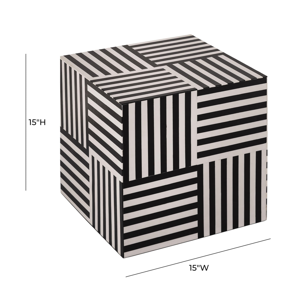 SwayLiving Cube Side Table ACCENT TABLES