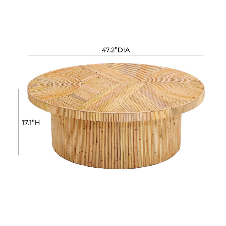 SwayLiving Acadia Rattan Coffee Table COFFEE TABLES