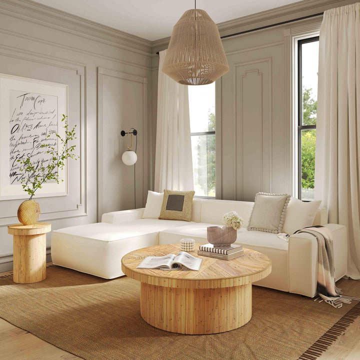 SwayLiving Acadia Rattan Side Table ACCENT TABLES
