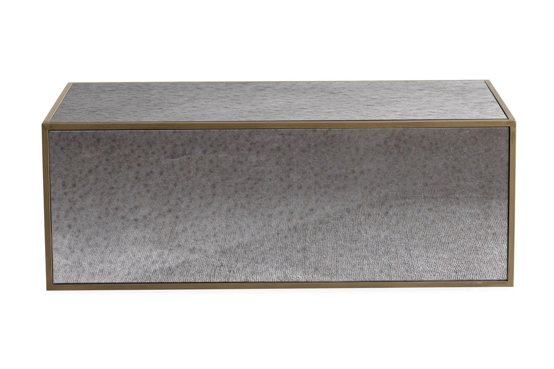 SwayLiving Lana Mirrored Coffee Table COFFEE TABLES