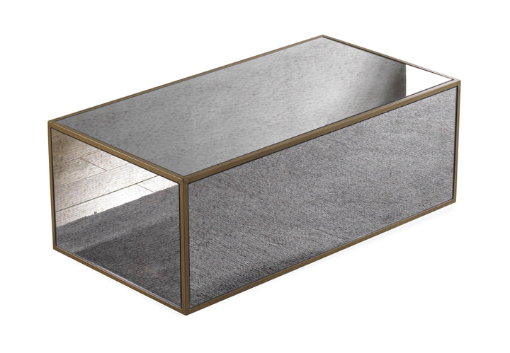 SwayLiving Lana Mirrored Coffee Table COFFEE TABLES
