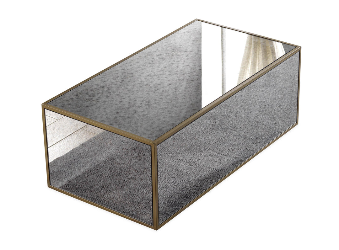 SwayLiving Lana Mirrored Coffee Table COFFEE TABLES
