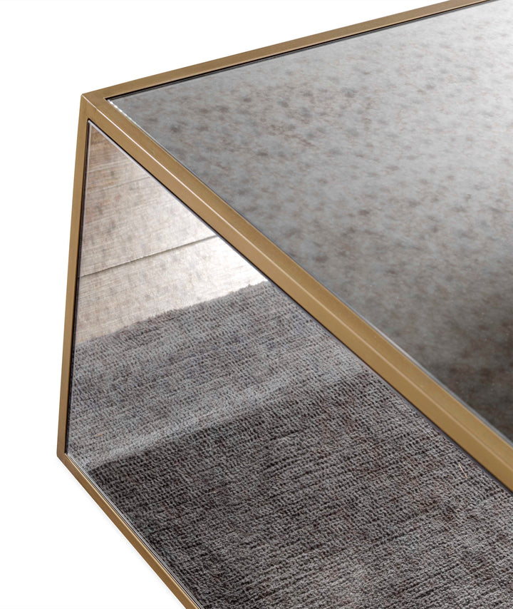 SwayLiving Lana Mirrored Coffee Table COFFEE TABLES