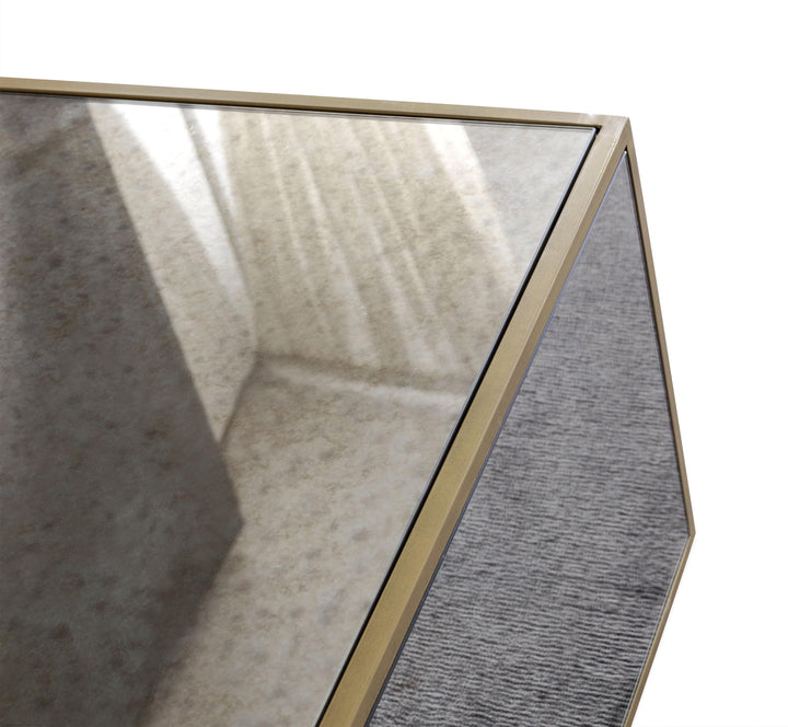 SwayLiving Lana Mirrored Coffee Table COFFEE TABLES